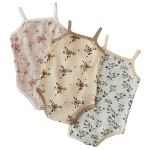 Tropical Plant 3 Pcs Body Suits