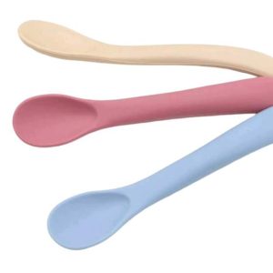 Soft silicon feeding\training spoons