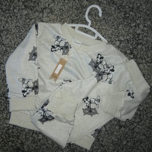 Grey Mickey mouse tracksuit