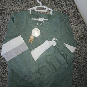 Moss green tracksuit