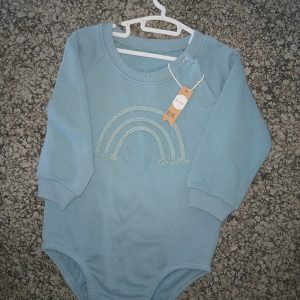 Longsleeve winter onesie with Rainbow embossed